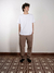 PANT HYGGE MARRON MEN
