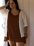 VESTIDO AMALFI LADRILLO - comprar online