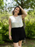 FALDA AMALFI NEGRA - tienda online