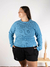 BUZO FORMENTERA RAGLAN AZUL - Z I B A H