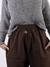 PANT HYGGE GABARDINA CHOCOLATE - comprar online