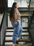 PANT HYGGE GABARDINA AZUL - Z I B A H