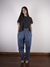 PANT HYGGE GABARDINA AZUL - comprar online