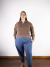 PANT HYGGE GABARDINA AZUL - tienda online