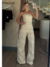 Calça cargo aveia - comprar online