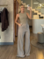 Calça alfaitaria risca de giz - comprar online
