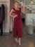 Vestido babado na manga - comprar online