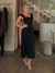 Vestido babado na manga - Jade Neves 