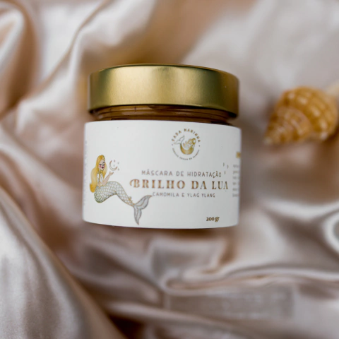 Brilho da Lua - Máscara de Hidratação e Brilho 150g