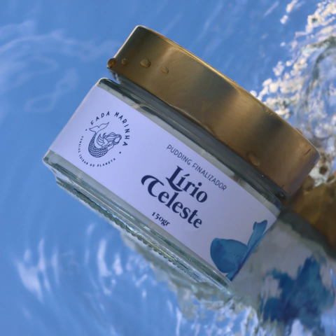 Lírio Celeste - Pudding finalizador de cachos - 150g - comprar online