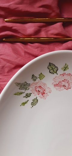 Travessa grande Floral - comprar online