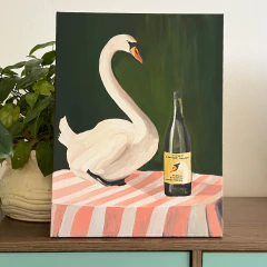 O cisne e o vinho firuloso - comprar online