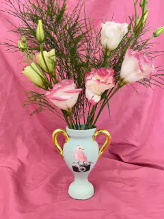 Vaso pequeno: o passarinho e a lente - comprar online