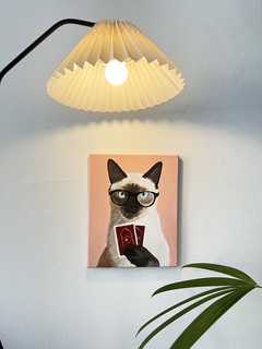 Imagem do O gatinho e o carteado