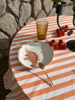 Prato fundo - dinossauro rosa - comprar online