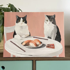 Gatinhos comedores de sushi (niguiri) - comprar online