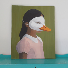 Menina-pato