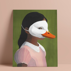 Menina-pato