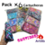 Cartucheras pack x6 surtidas