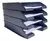 Bandejas Plásticas/PAPELERAS 1 piso "APILABLES" - comprar online