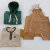 CAMPERA BEBÉ RÚSTICO VERDE MELANGE - tienda online