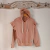 CAMPERA NIÑA VOLADOS RÚSTICO ROSA VIEJO