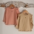 REMERA BEBA VOLADO BEIGE en internet