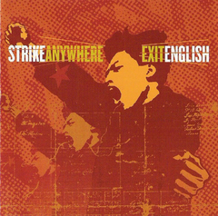 STRIKE ANYWHERE "EXIT ENGLISH" - LP