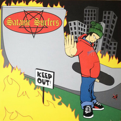 SATANIC SURFERS "KEEP OUT" - LP