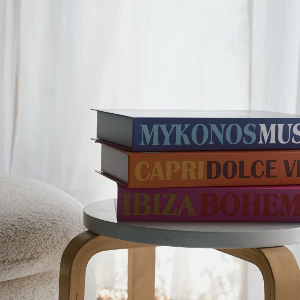 Libro Tapa Decorativa Mykonos