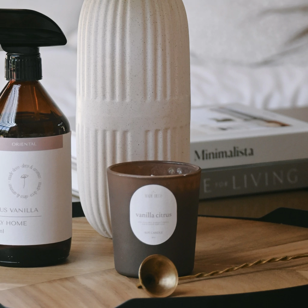 Citrus Vanilla Soy Candle