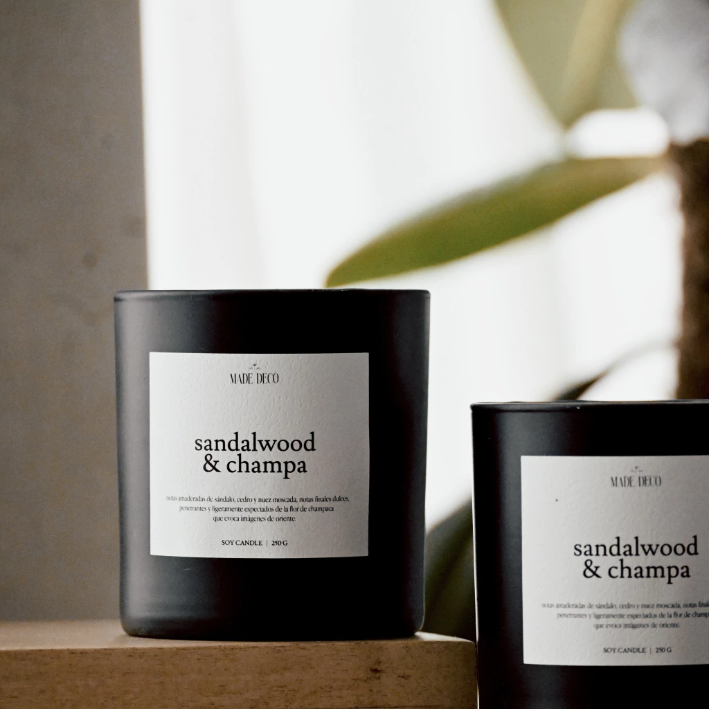 Soy Candle Sandalwood & Champa