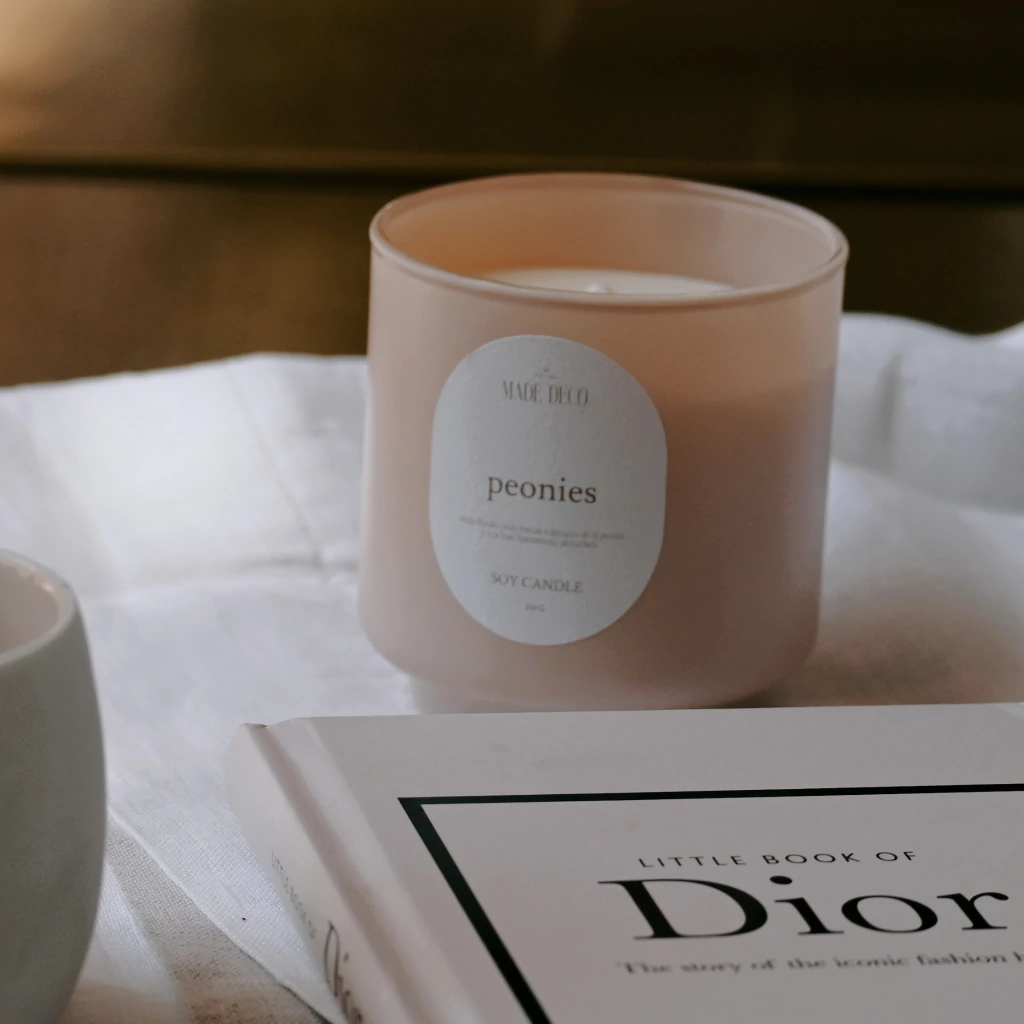 Peonies Soy Candle