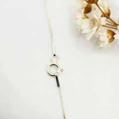 Corrente Pingente Menino 45cm Prata 925 na internet