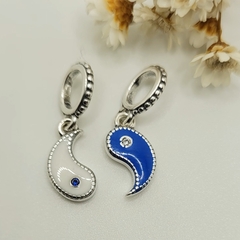 Berloque Duplo Yin Yang Prata 925 na internet