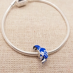 Berloque Arara Azul Prata 925 - comprar online