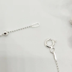 Pulseira Bolinhas 3mm 19cm Prata 925 - comprar online