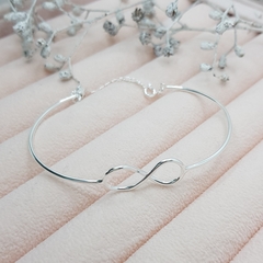 Bracelete Infinito Prata 925 - comprar online