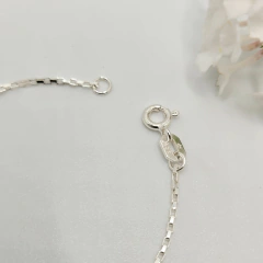 Pulseira Infantil Coração 13 cm Prata 925 - PratasArcanjo