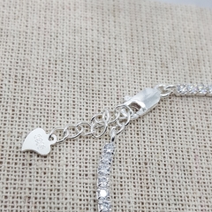Pulseira Riviera Com Extensor 16 + 3,5 cm Prata 925 na internet