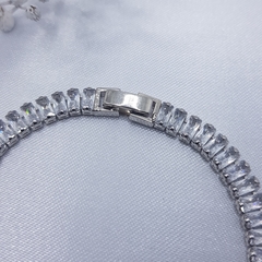 Pulseira Riviera Luxo 17 cm Prata 925 - comprar online