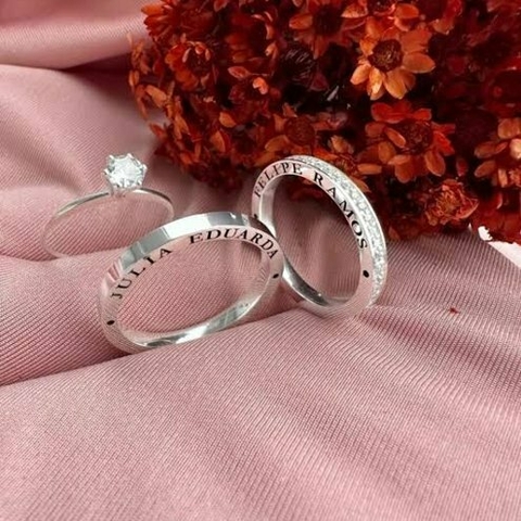 Alianças 3mm