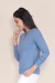 Blusa básica de manga comprida Fleece - Priori - Loja de Moda Feminina