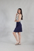 Saia de viscose mista Urca - Priori - Loja de Moda Feminina