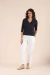 Blusa decote V e manga ¾ Imensidão - comprar online