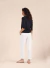 Blusa decote V e manga ¾ Imensidão - Priori - Loja de Moda Feminina