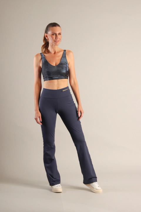 Calça legging reta Aragonita