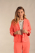 Jaqueta reta com bolsos Cascalhos - comprar online
