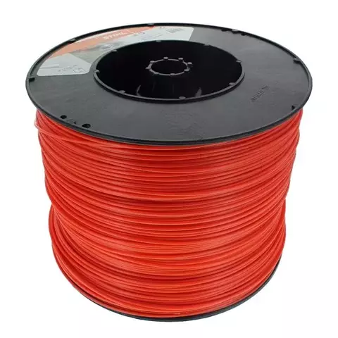 Rollo de tanza redonda Stihl Ø 2,7 mm x 869 m (Roja)