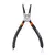 Pinza Seeger interna curva Hamilton 7" 175 mm / Acero vanadio en internet